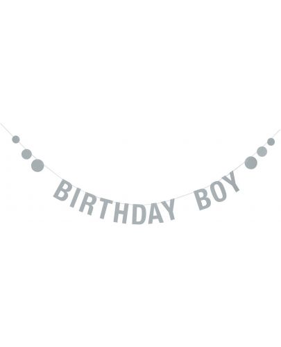 Гирлянд Bloomingville - Birthday boy, син - 1