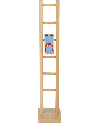 Дървена игра Goki - Клоун на стълба, Климби - 2