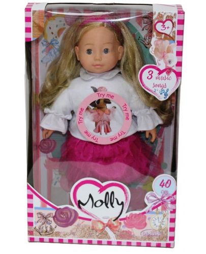 Говореща кукла Bambolinа - Molly, 40 cm (български език) - 2