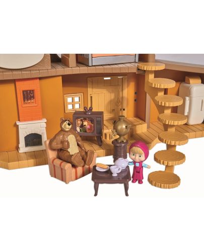 Комплект за игра Simba Toys Маша и мечока - Голяма къща на мечока - 3
