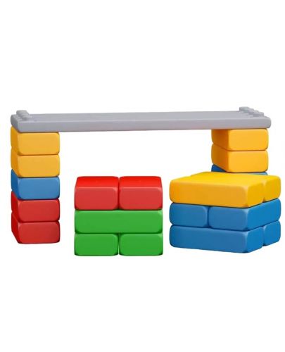 Голям детски конструктор Marioinex - Строителни блокове, 23 части - 2
