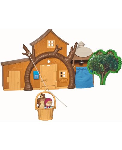 Комплект за игра Simba Toys Маша и мечока - Голяма къща на мечока - 5