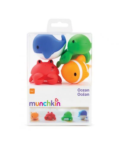 Гумена играчка за баня Munchkin - Океан - 2