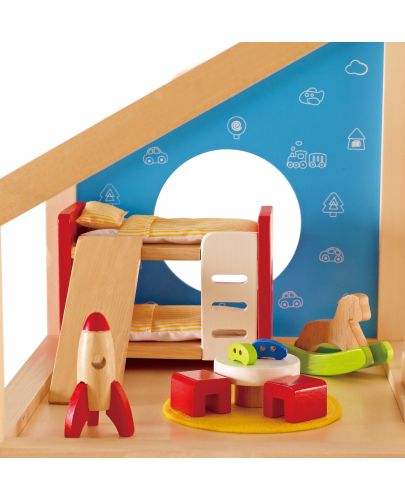 Комплект дървени мини мебели Hape - Детска стая - 3