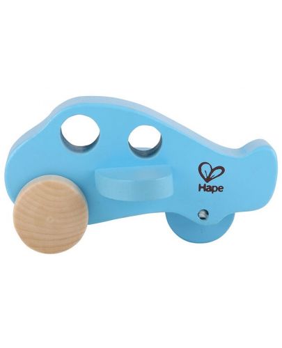 Детска играчка Hape - Самолет, дървена - 3