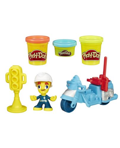 Творчески комплект Play-Doh Town - Мини превозно средство - 1
