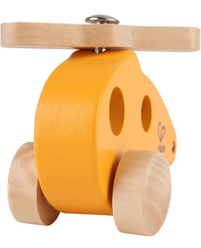 Детска играчка Hape - Вертолет, дървена - 3