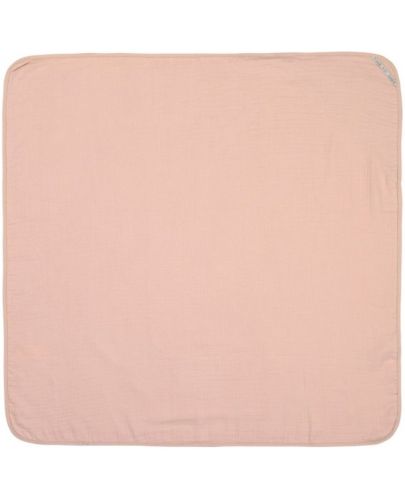 Хавлия с качулка Lassig - Cozy Care, 90 х 90 cm, розова - 3