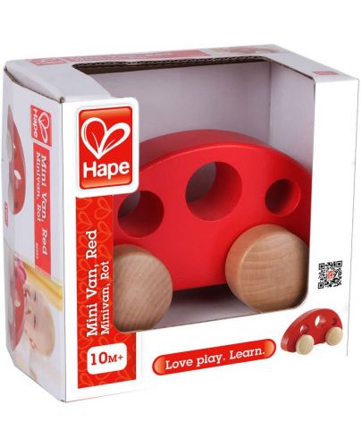Детска играчка Hape - Мини ван, дървена - 2