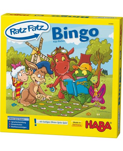 Детска настолна игра Haba - Бинго с картинки - 1