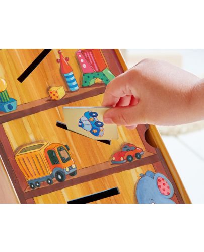 Детска игра Haba - Подреди стаята на котарака Типтоп - 6
