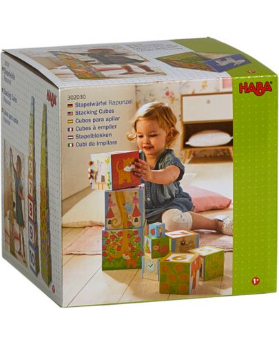 Игра с кубчета Haba - Рапунцел - 7