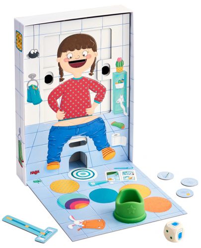 Детска игра Haba - В тоалетната - 2