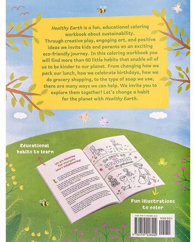 Healthy Earth (coloring workbook about sustainability) - 2