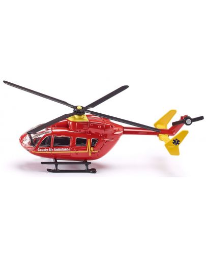 Метална играчка Siku - Спасителен хеликоптер, 1:87 - 1
