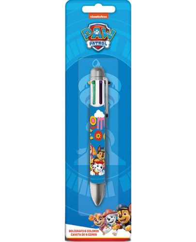 Химикалка с 6 цвята Kids Licensing - Paw Patrol - 2