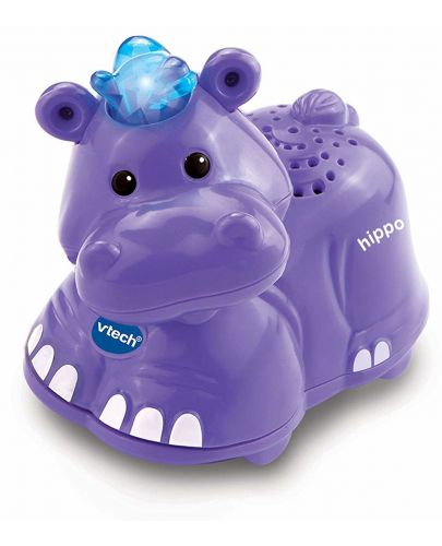 Детска играчка Vtech - Животни за игра, хипопотам - 1