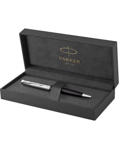 Химикалка Parker Sonnet Essential - Черна, с кутия - 3