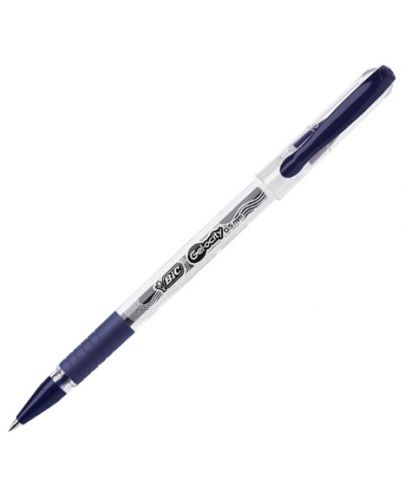 Химикалка с гелово мастило BIC - Gel-ocity Stic, 0.5 mm, синя - 1