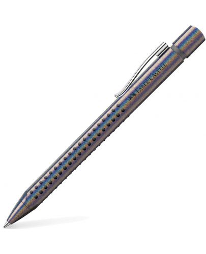 Химикалка Faber-Castell Grip 2011 - Сребриста - 1