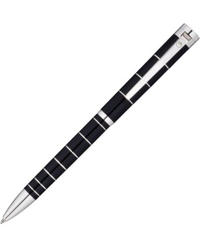 Химикалка Waldmann - Pantera, сребриста, черна - 1