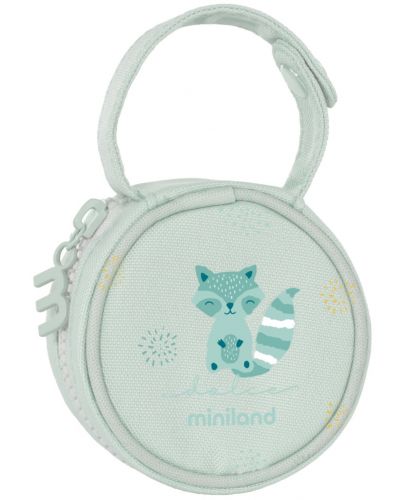 Хигиенична чантичка за залъгалки Мiniland - Mint - 1