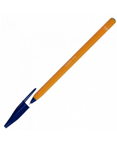 Химикалка BIC Orange Original Fine еднократна, връх 0.8 мм, синя - 1
