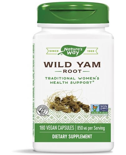 Wild Yam Root, 180 капсули, Nature's Way - 1