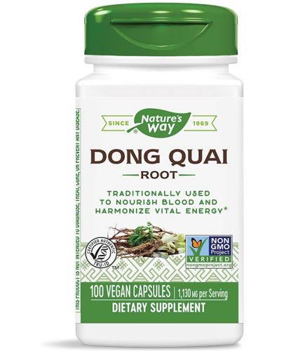 Dong Quai Root, 100 капсули, Nature's Way - 1
