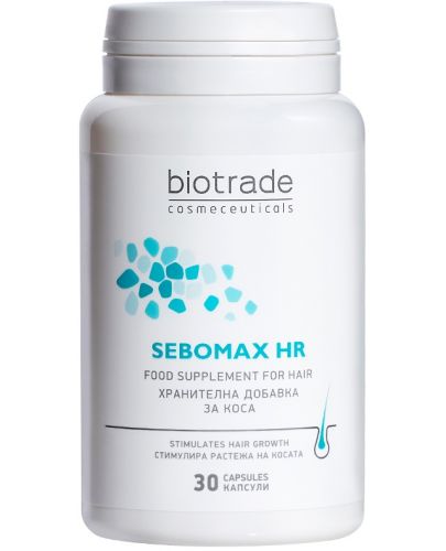 Biotrade Хранителна добавка за коса, 30 капсули - 1