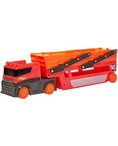Детска играчка Hot Wheels - Мега транспортиращ камион - 1