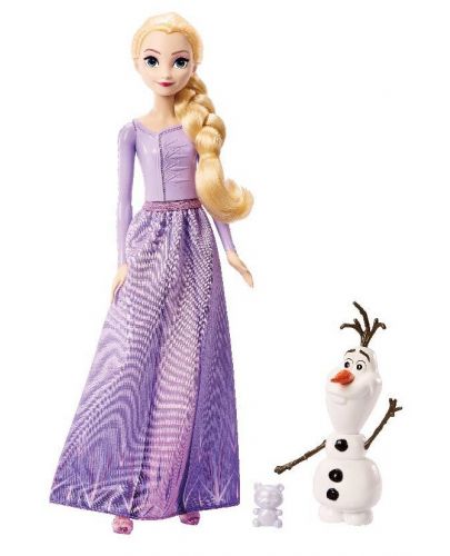 Игрален комплект Disney Princess - Елза и Олаф, Замръзналото кралство  - 2