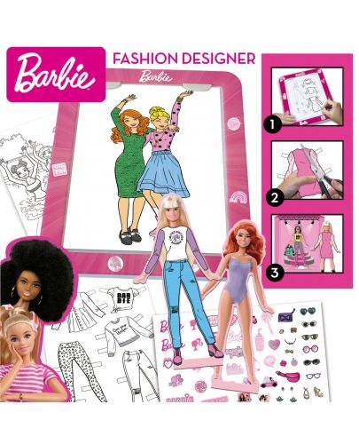 Игрален комплект Educa - Барби моден дизайнер - 3