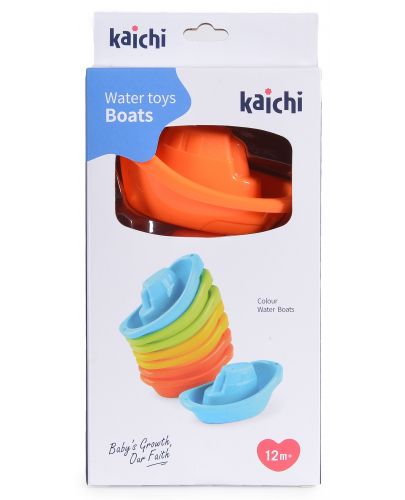 Играчки за баня Kaichi - Stacking Boat - 2