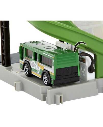 Игрален комплект Mattel Matchbox - Action Drivers, Автобусна спирка - 4