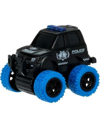 Игрален комплект GT - Полицейски коли, 4 броя - 3