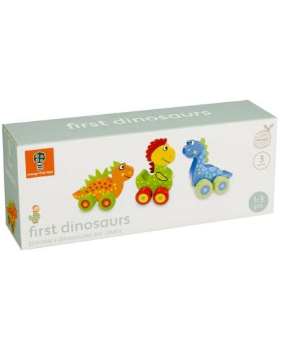 Игрален комплект Orange Tree Toys - Моят първи динозавър, 3 части - 1