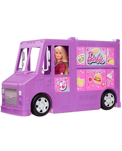 Игрален комплект Mattel Barbie - Кулинарен камион - 1
