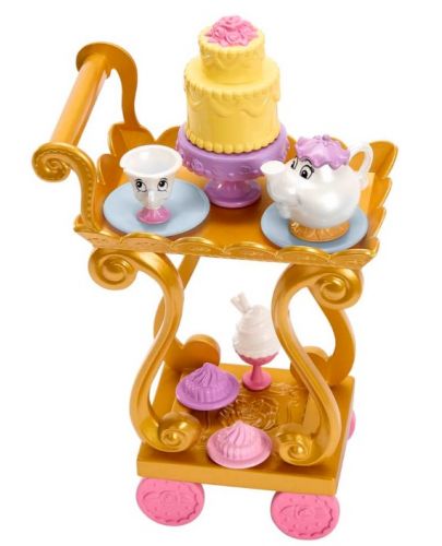 Игрален комплелкт Disney Princess - Кукла Белл, Време за чай - 3