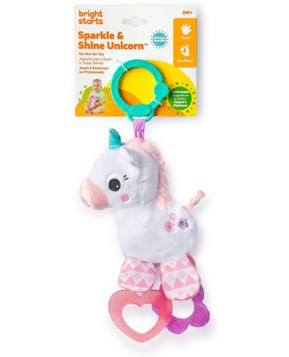 Играчка за количка Bright Starts - Sparkle & Shine Unicorn - 2