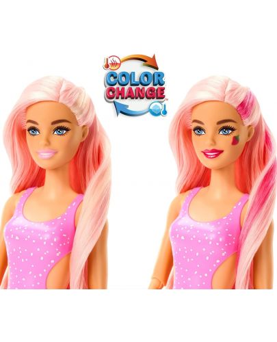 Игрален комплект Barbie Pop Reveal - Кукла с изненади, Ягодова лимонада - 4