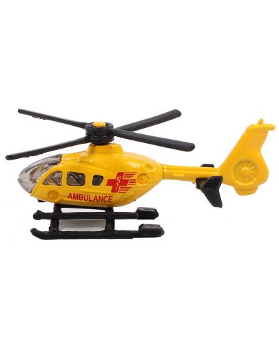 Метална играчка Siku - Медицински хеликоптер - 1