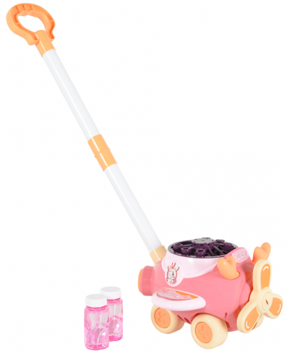 Играчка за сапунени балони Moni Toys - Самолет, Pink Flyer - 1
