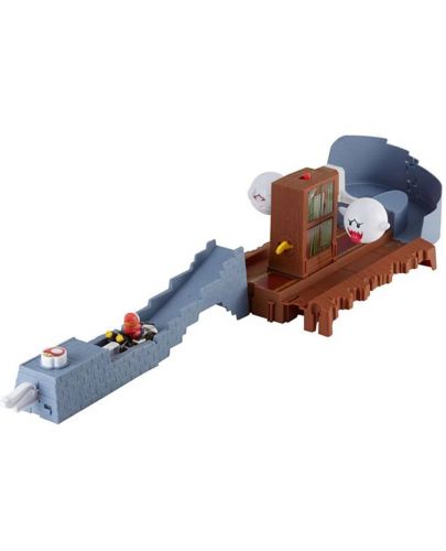 Игрален комплект Mattel Hot Wheels - Супер Марио Boo's Spooky Sprint Track Set - 2