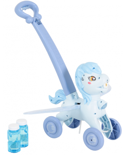 Играчка за сапунени балони Moni Toys - Пони, Blue Wings - 1