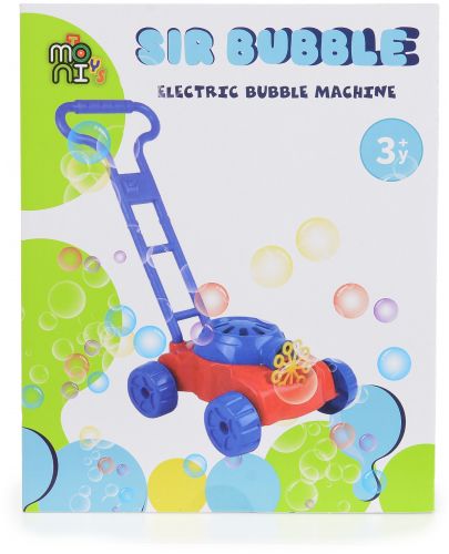 Играчка за сапунени балони Moni Toys - Косачка, Sir Bubble - 6