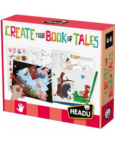 Игрален комплектHeadu - Създайте своята книга с приказки - 1