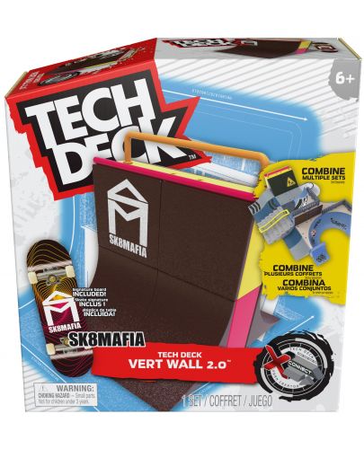 Игрален комплект Tech Deck - X-Connect вертикална стена - 9