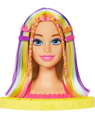 Игрален комплект Barbie Color Reveal - Манекен за прически, с аксесоари - 2