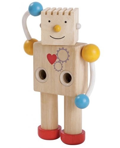 Играчка за сглобяване PlanToys - Робот с емоции - 1